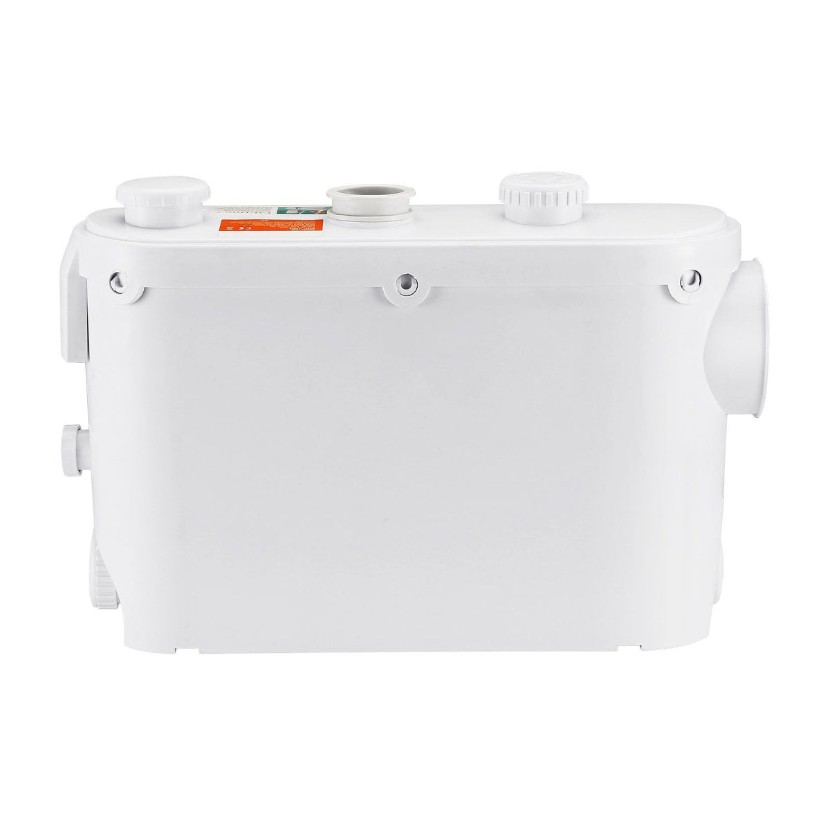 Macerator Pump, 500W, 29 GPM Flow, 26 ft/8 m Head, Macerator Wall-Hung Toilet Pump with 4 Water Inlets, Waste Water Disposal Upflush Machine for Toilet, Basement, Shower, Sink, Laundry, Bathtub