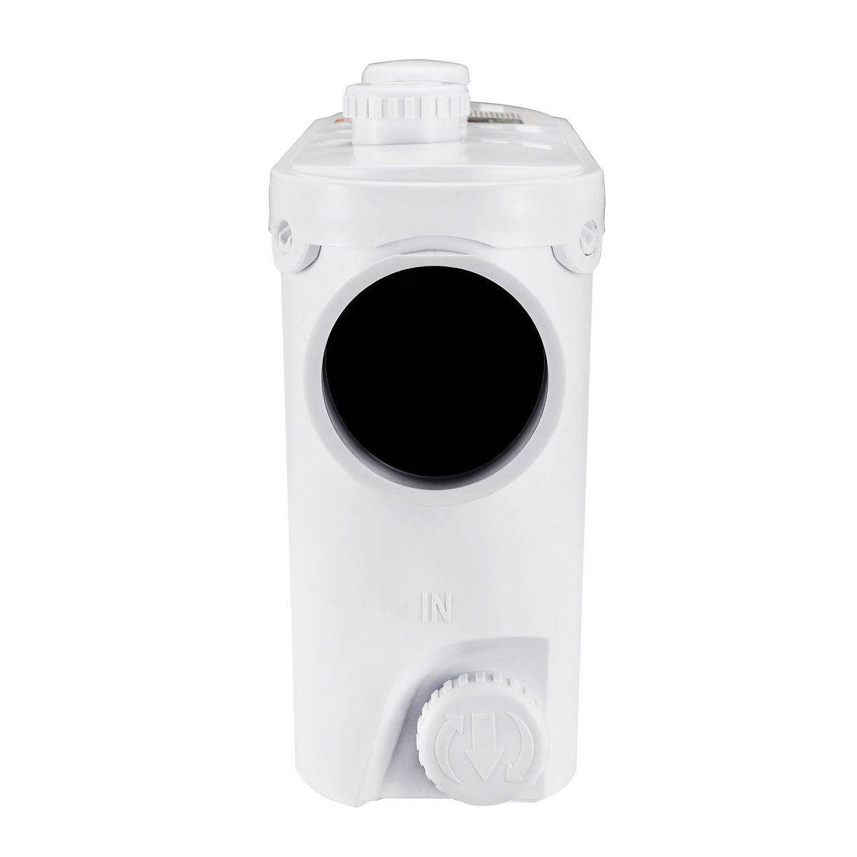 Macerator Pump, 500W, 29 GPM Flow, 26 ft/8 m Head, Macerator Wall-Hung Toilet Pump with 4 Water Inlets, Waste Water Disposal Upflush Machine for Toilet, Basement, Shower, Sink, Laundry, Bathtub