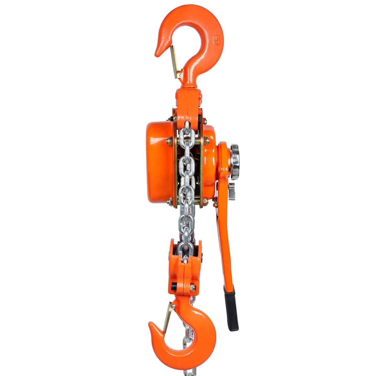 Manual Lever Chain Hoist, 6 Ton 13200 lbs Capacity 20 FT Come Along, G80 Galvanized Carbon Steel with Weston Double-Pawl Brake, Auto Chain Leading & 360° Rotation Hook, for Garage Factory Dock