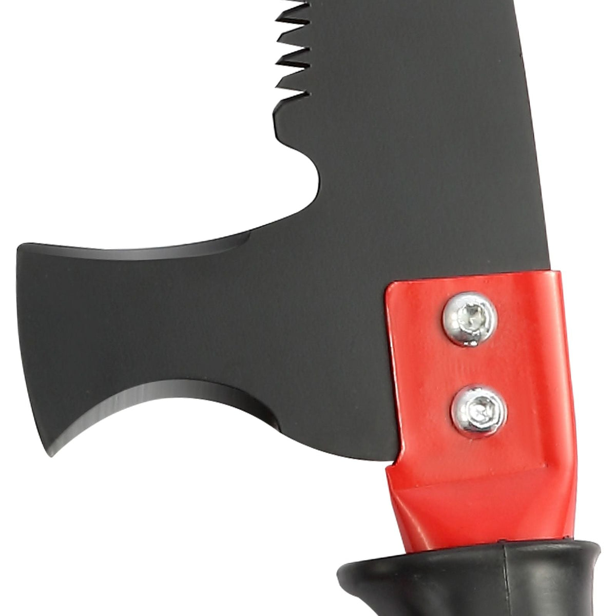 Manual Pole Saw, 4.9-20 ft Extendable Tree Pruner, Sharp Steel Blade for High Branches Trimming, with Lightweight Aluminum Alloy Handle and a Chenille Brush, for Pruning Palms and Shrubs