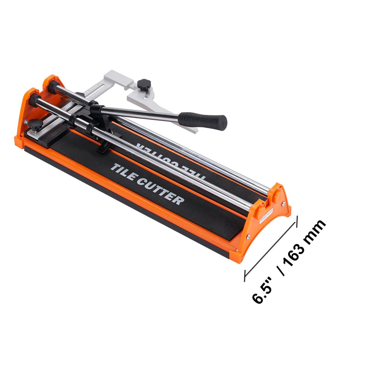 Manual Tile Cutter, 17 inch, Porcelain Ceramic Tile Cutter with Tungsten Carbide Cutting Wheel, Infrared Positioning, Anti-Skid Feet, Double Rails for professional installers or beginners