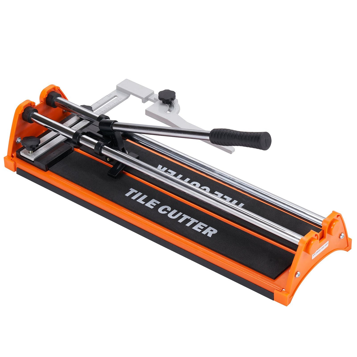 Manual Tile Cutter, 17 inch, Porcelain Ceramic Tile Cutter with Tungsten Carbide Cutting Wheel, Infrared Positioning, Anti-Skid Feet, Double Rails for professional installers or beginners