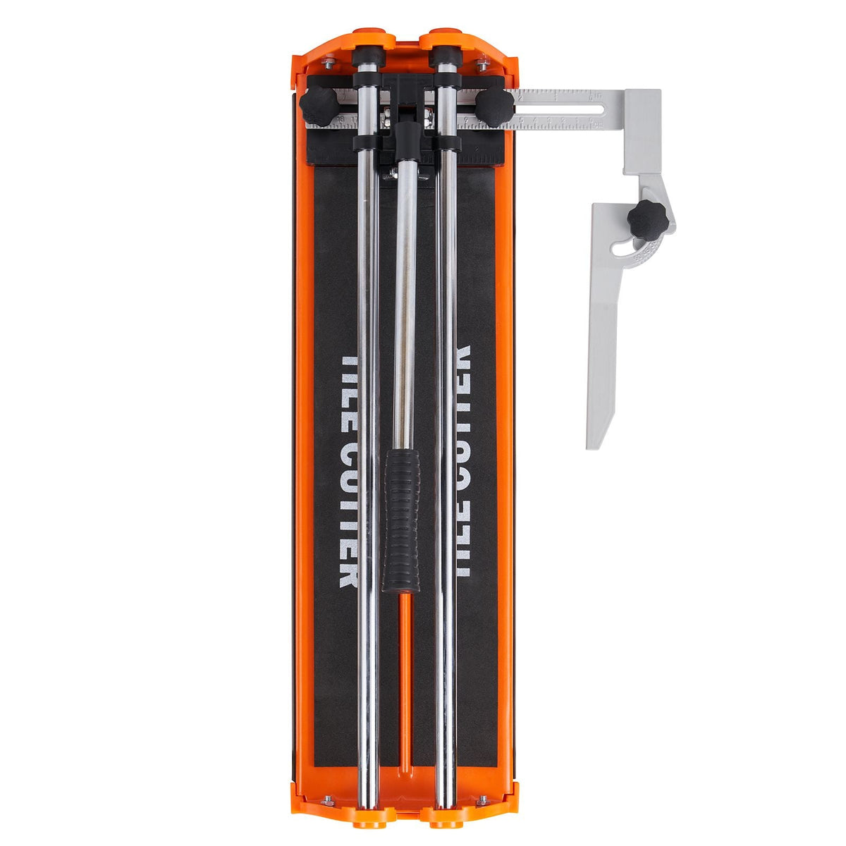 Manual Tile Cutter, 17 inch, Porcelain Ceramic Tile Cutter with Tungsten Carbide Cutting Wheel, Infrared Positioning, Anti-Skid Feet, Double Rails for professional installers or beginners