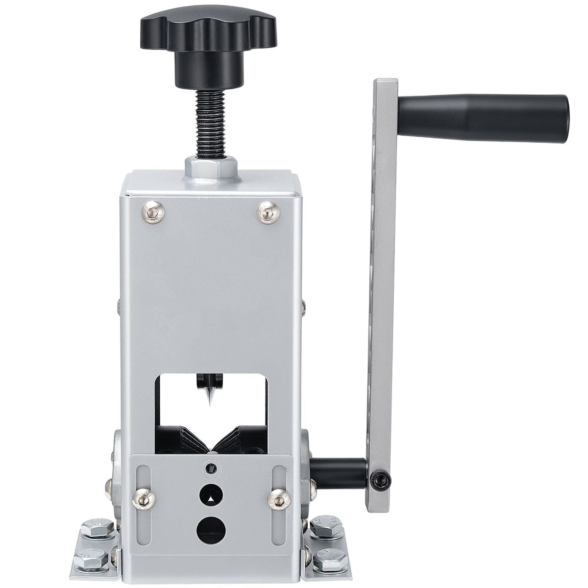 Manual Wire Stripper Machine, 0.06-1.18 in, Copper Cable Stripper Tool, Hand Crank or Drill Powered Modes, Heavy-Duty Q235 Frame Wire Stripping Machine, Easy to Use, for Scrap Copper Recycling