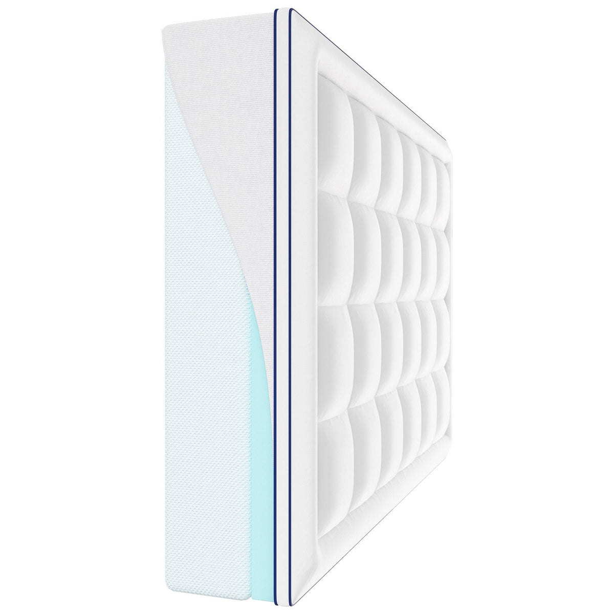 Mattress Topper, Queen Size, 3 in Thickness, Memory Foam, Fiber Fill, Detachable & Washable Casing, Ergonomically Designed for Pressure Relief, Comfortable Cooling & Breathable, for Hot Sleepers