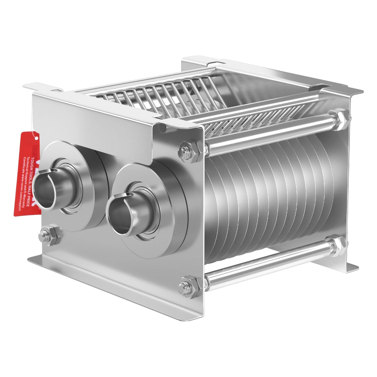Meat Cutter Machine Blade, 7 mm Blade for Commercial Meat Cutter, One Set Blade for SJY-DQ90 Meat Cutting Machine, Stainless Steel, Cutter Slicer Blade Set for Boneless Meat, Soft Vegetables