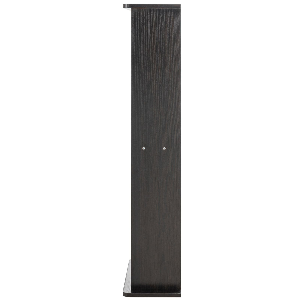 Media Storage Cabinet, 5-layer DVD Shelf Holds up to 240 CDs, Adjustable CD Shelves, Protects & Organizes Music, Movie, Video Games or Memorabilia Collections, Espresso