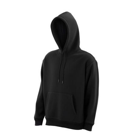 Men Pullover Hoodie, Small Size, Fleece Long Sleeve Comfy Casual Basic Pullover Hooded Sweatshirt, Warm & Skin-friendly, Practical & Trendy, Black Hoodie with Large Pocket for Fall & Winter