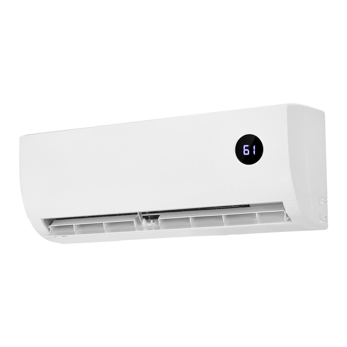 Mini Split Air Conditioner, 12,000 BTU AC / 12,500 BTU Heat, 230V 19 SEER2 High Efficiency Energy Saving, Quiet Inverter System for 750 Sq.Ft Coverage Area, Easy to Maintain, for Home, Office