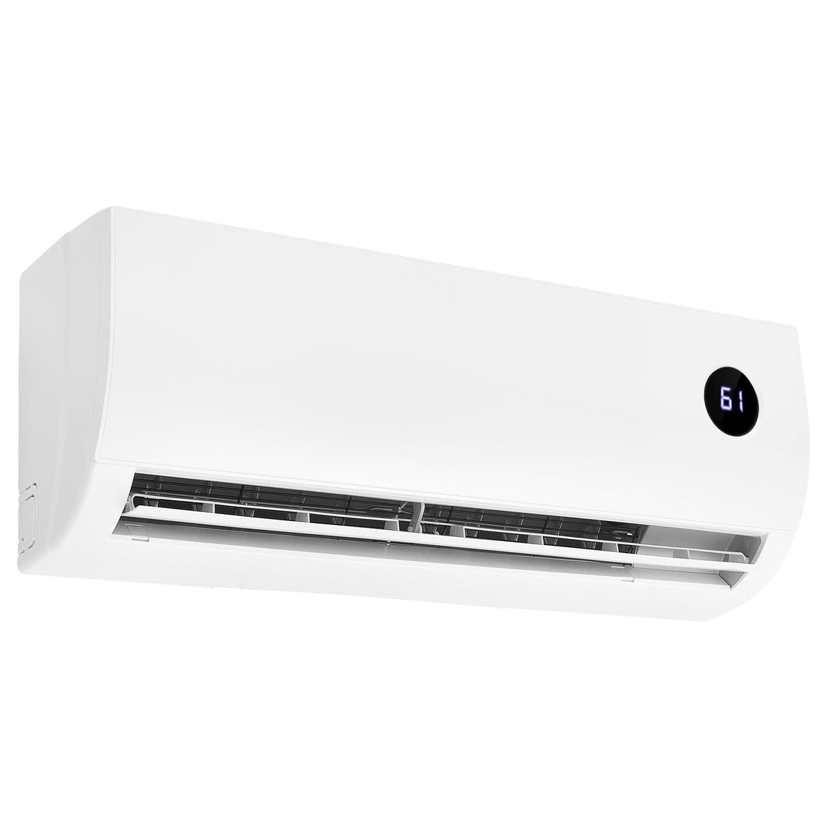 Mini Split Air Conditioner, 12,000 BTU AC / 12,500 BTU Heat, 230V 19 SEER2 High Efficiency Energy Saving, Quiet Inverter System for 750 Sq.Ft Coverage Area, Easy to Maintain, for Home, Office