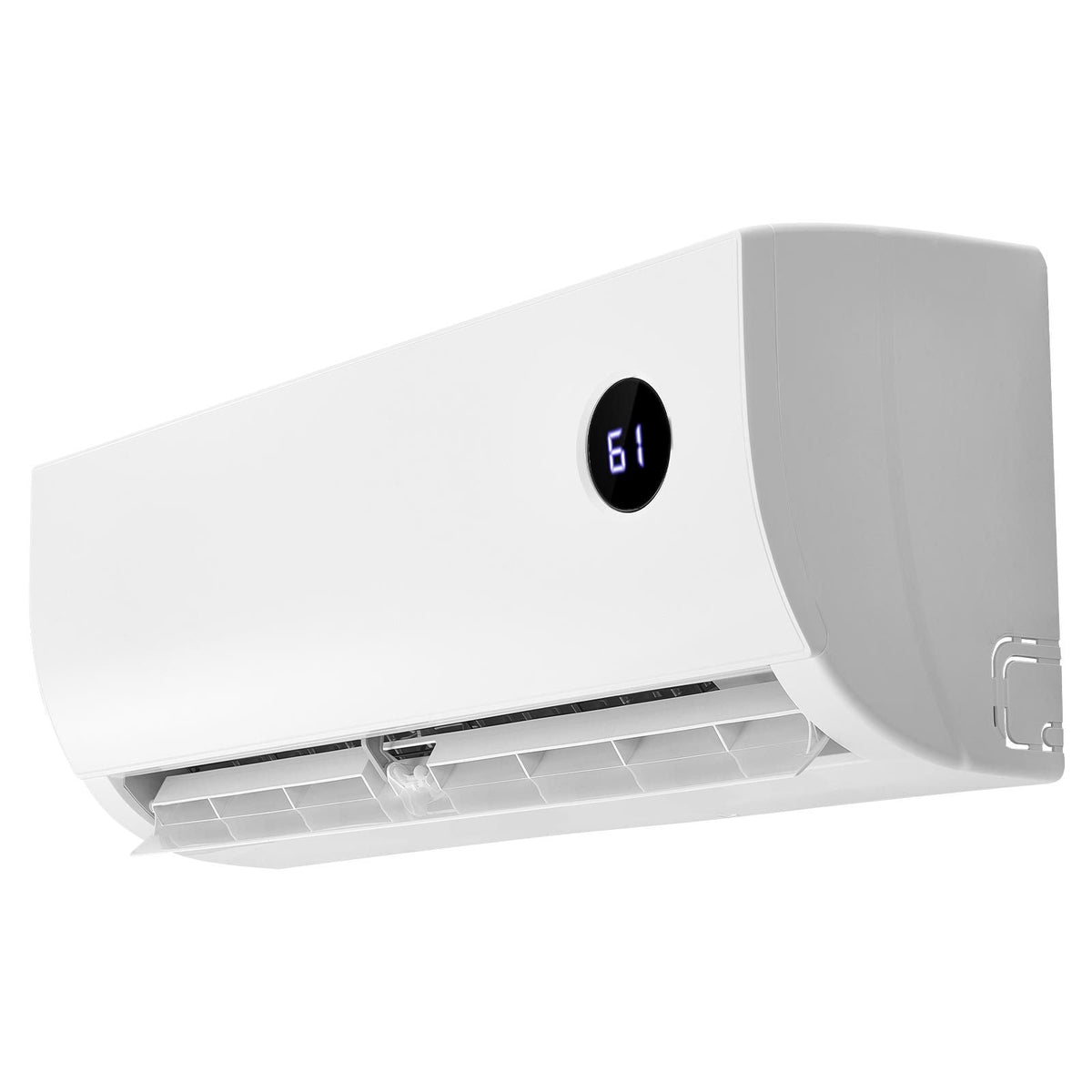 Mini Split Air Conditioner, 12,000 BTU AC / 12,500 BTU Heat, 230V 19 SEER2 High Efficiency Energy Saving, Quiet Inverter System for 750 Sq.Ft Coverage Area, Easy to Maintain, for Home, Office
