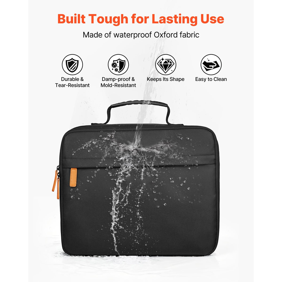 Miniature Storage Carrying Figure Bag, Fits for 1:500-1:750 Scale Models, Miniature Transport Bag with Adjustable Shoulder Strap, 3 Foam Layers for Large Storage Capacity (Minis Not Included)