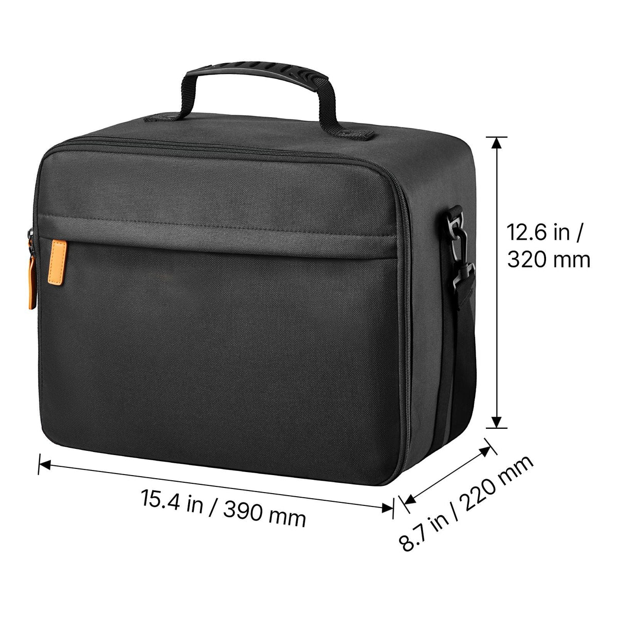 Miniature Storage Carrying Figure Bag, Fits for 1:500-1:750 Scale Models, Miniature Transport Bag with Adjustable Shoulder Strap, 3 Foam Layers for Large Storage Capacity (Minis Not Included)