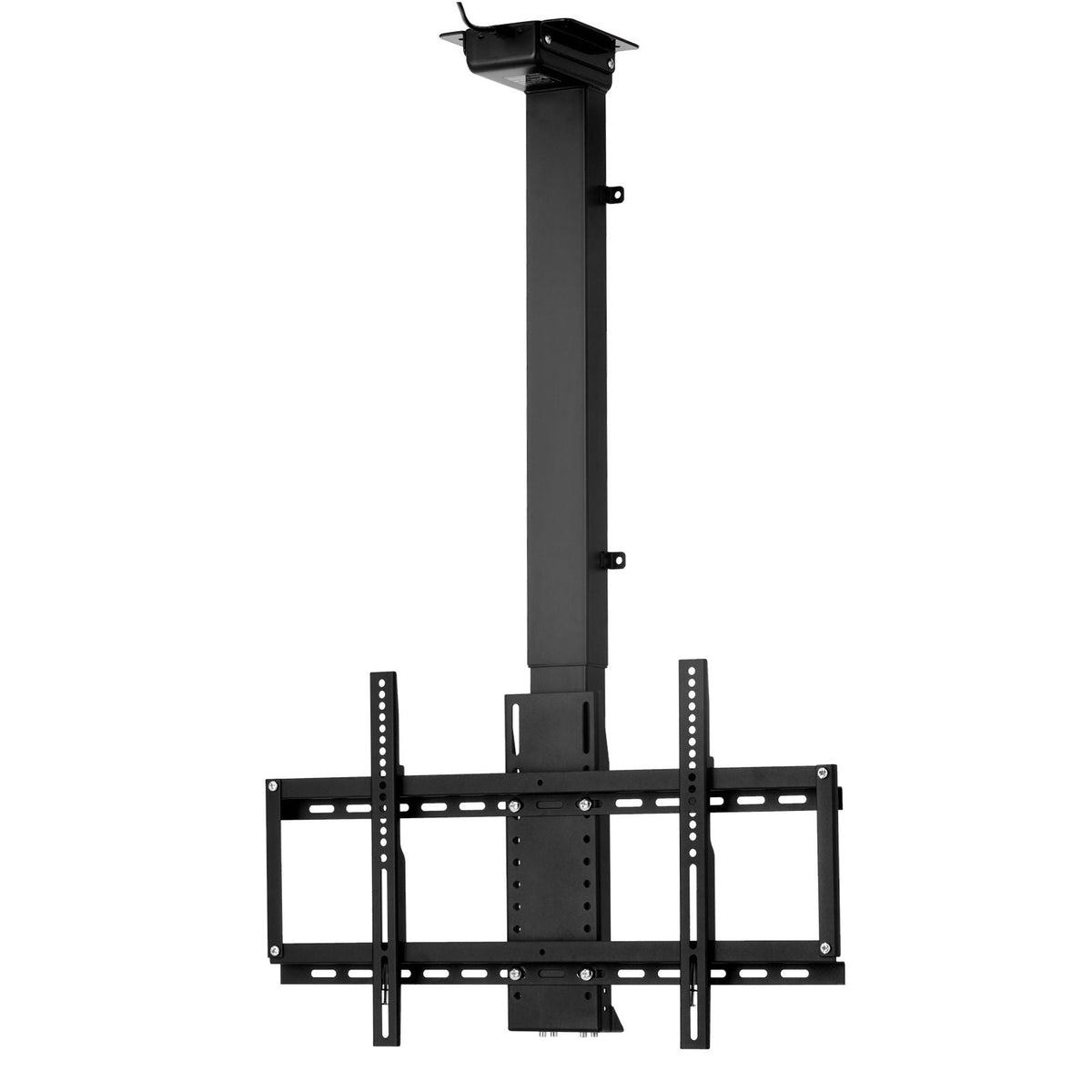 Motorized Ceiling TV Mount, TV Wall Mount for 32 to 55 Inch TV, Electric Adjustable Ceiling TV Mount, Motorized Flip Down TV Mount Bracket with Max VESA 24 x 16 in, Fits TVs Up to 120 lbs