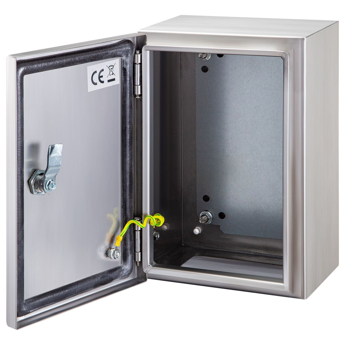 NEMA Stainless Steel Enclosure, 16 x 12 x 8\'\' NEMA 4X Steel Electrical Box, IP66 Waterproof & Dustproof, Outdoor/Indoor Electrical Junction Box, with Mounting Plate
