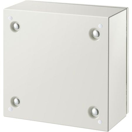 NEMA Steel Enclosure, 12 x 12 x 6\'\' NEMA 4X Steel Electrical Box, IP66 Waterproof & Dustproof, Outdoor/Indoor Electrical Junction Box, with Mounting Plate