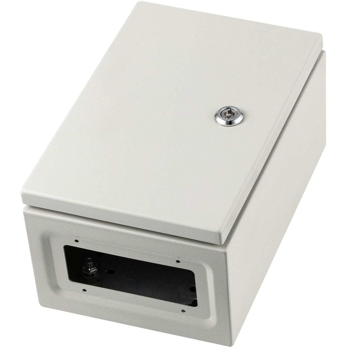 NEMA Steel Enclosure 12×8×6,NEMA 4X Steel Electrical Box,IP66 Waterproof & Dustproof,Outdoor/Indoor Electrical Junction Box,with Mounting Plate