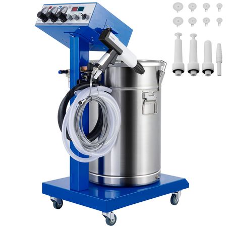New Electrostatic Spray Powder Coating System Machine Spraying Gun Paint System Powder Coating Equipment