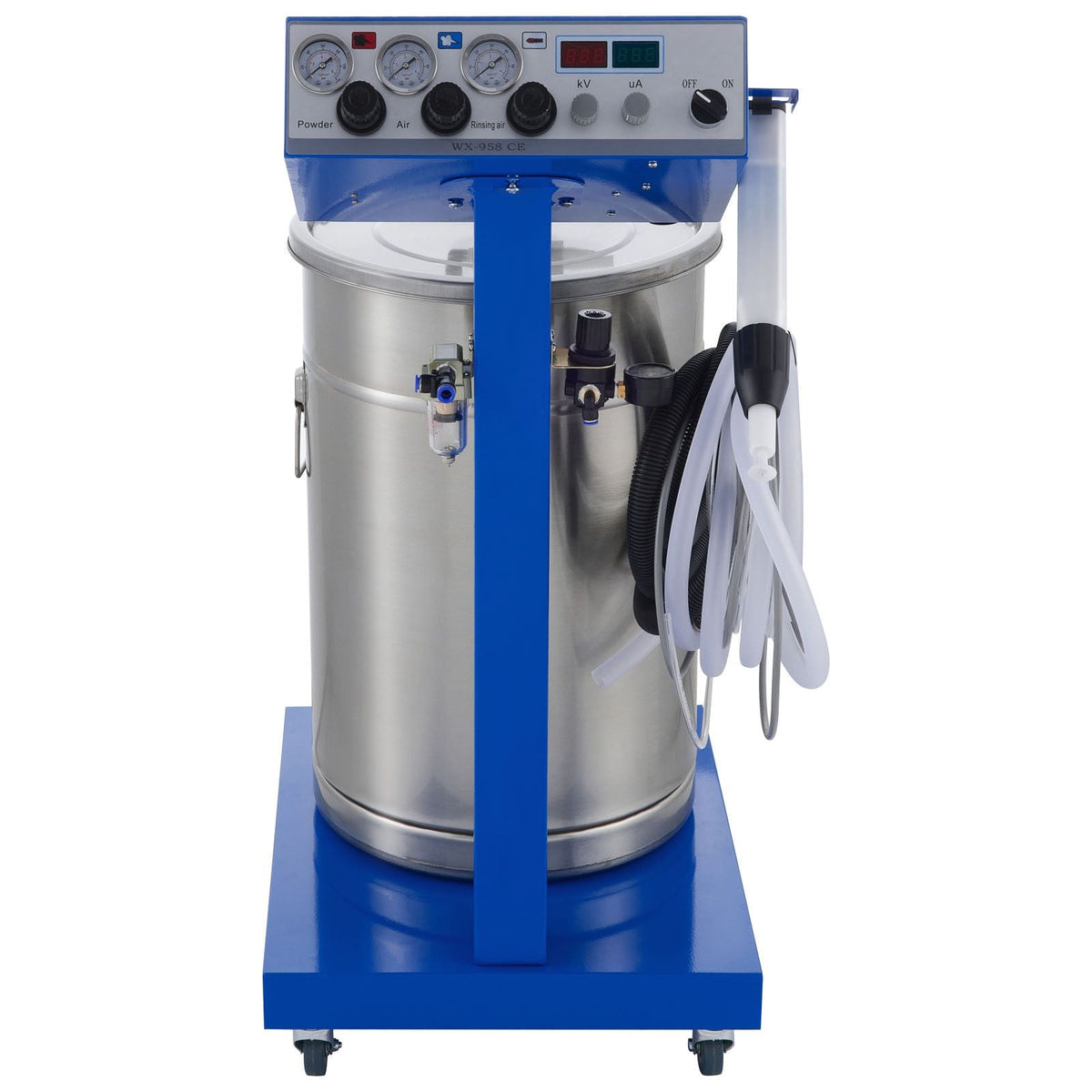 New Electrostatic Spray Powder Coating System Machine Spraying Gun Paint System Powder Coating Equipment
