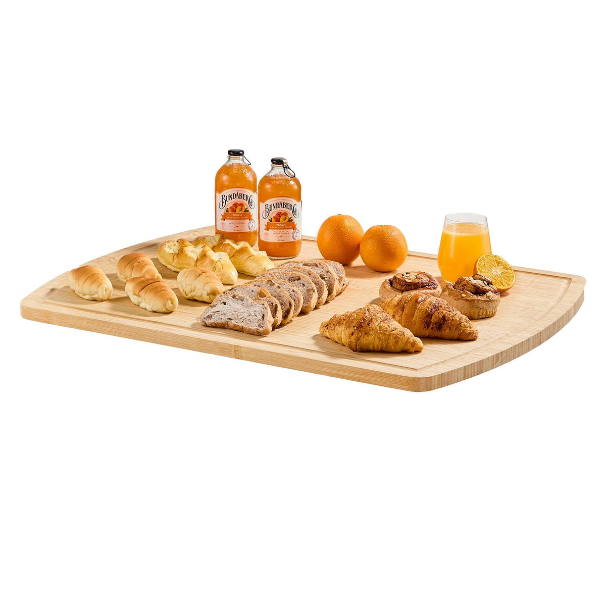 Noodle Board Stove Cover, Stove Top Cover Board for Gas Burner & Electric Stove, Bamboo Wood Cutting Board with Juice Grooves, RV Stovetop/ Kitchen Sink Cover for Counter Space & Tray, Natural
