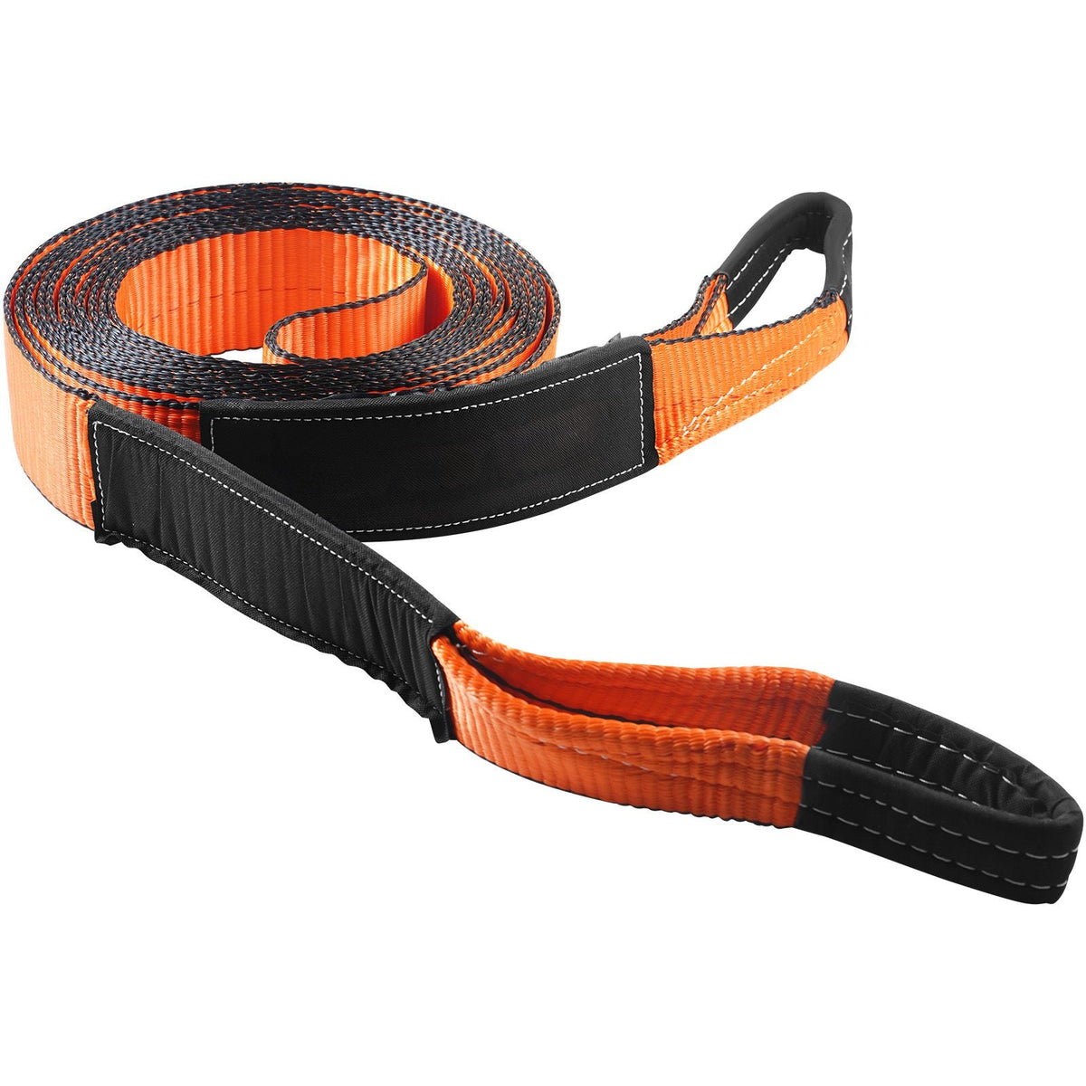 Off-Road Recovery Kit, 3" x 30', Heavy Duty Winch Recovery Kit with 30,000 lbs Tow Strap, 44,092 lbs D-Ring Shackles, Shackle Receiver and Storage Bag, for ATVs, Jeeps, Off-Road Vehicles, Trucks