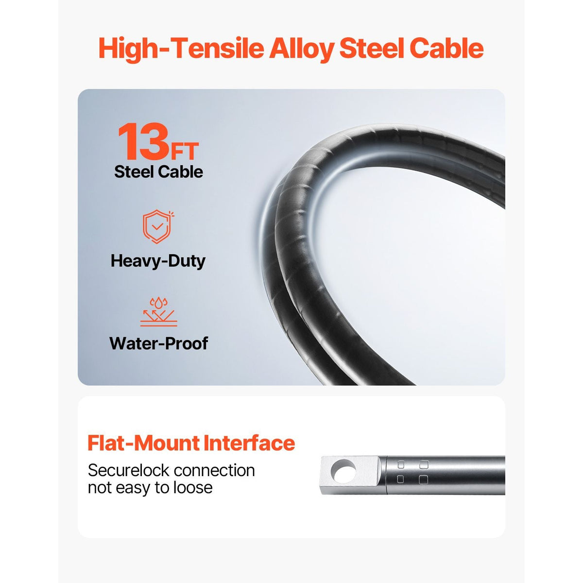 Outboard Steering System 13\' Outboard Rotary Steering System 13 Feet Boat Steering Cable with 13\" Wheel Durable Marine Steering System