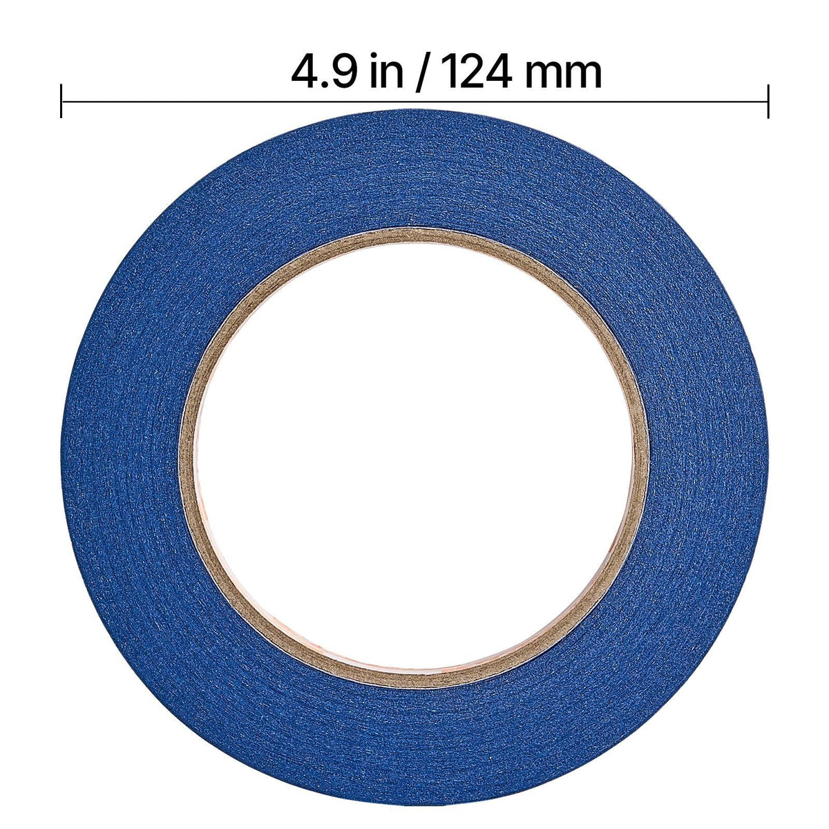 Painters Tape, 1 Inch Wide (0.94 In x 60 Yds), 6 Rolls, Blue Painter Tape for Painting, Edge, Trim, Ceiling, Masking Tape Protects Surfaces and Removes Easily, DIY Craft Art, Labeling Decoration