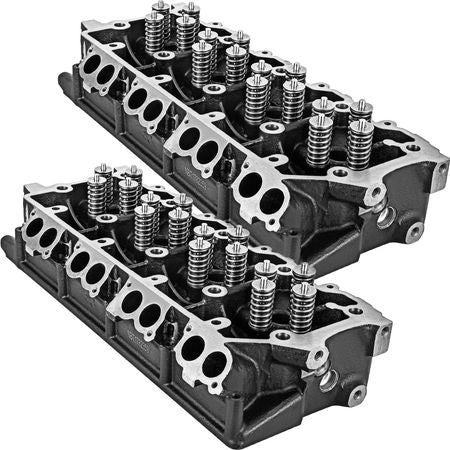 Pair Cylinder Heads for Ford 6.0 Turbo Diesel Truck 18mm Bare Casting No Core