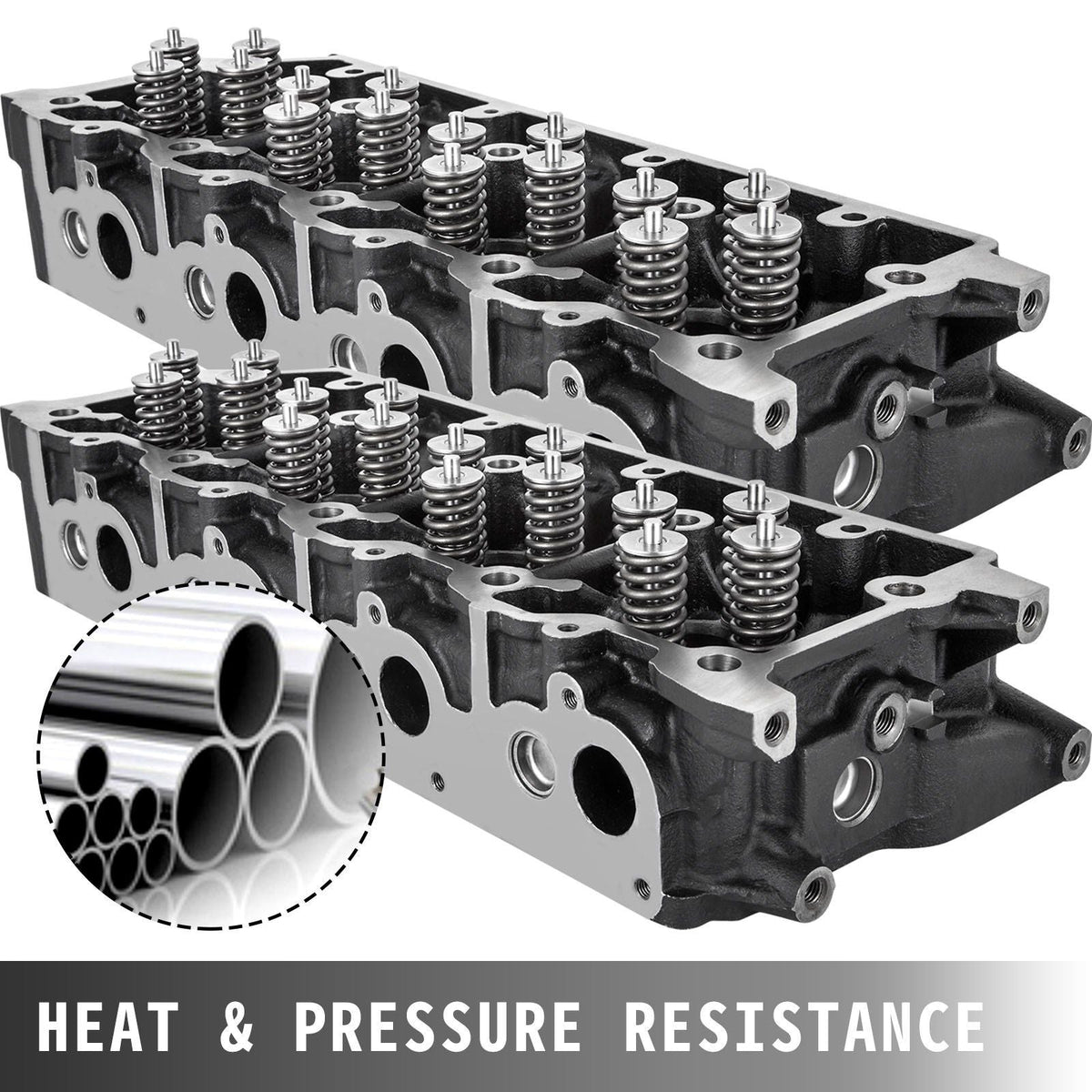 Pair Cylinder Heads for Ford 6.0 Turbo Diesel Truck 18mm Bare Casting No Core