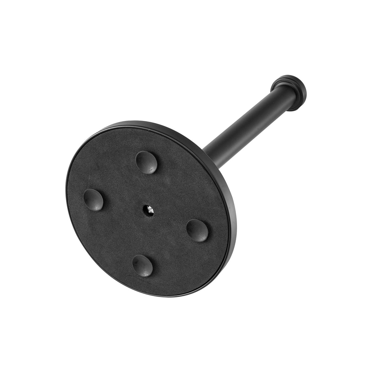 Paper Towel Holder Countertop, Stainless Steel Kitchen Paper Towel Stand with Weighted Base and Suction Cups, Non-slip Countertop Kitchen Paper Roll Holders for Kitchen Bathroom