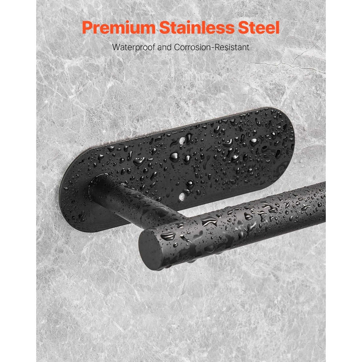 Paper Towel Holder Under Cabinet, High-Quality Stainless Steel Paper Towel Holder, Self Adhesive or Drilling Paper Towel Holder Wall Mount for Kitchen, Bathroom, Pantry