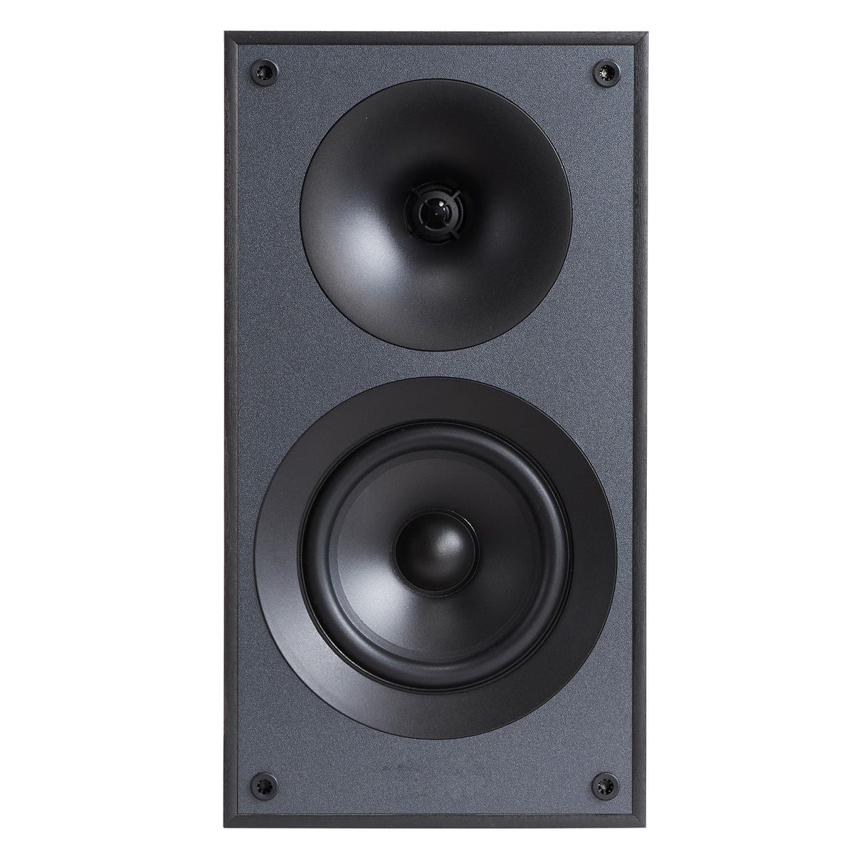 Passive Bookshelf Speaker, 300W, Book Shelf Stereo Speakers with 5.25-Inch Woofer and 1-Inch Tweeter, Detachable Grille, 65Hz-20KHz Frequency Response, Wooden Enclosure (1 Pair)