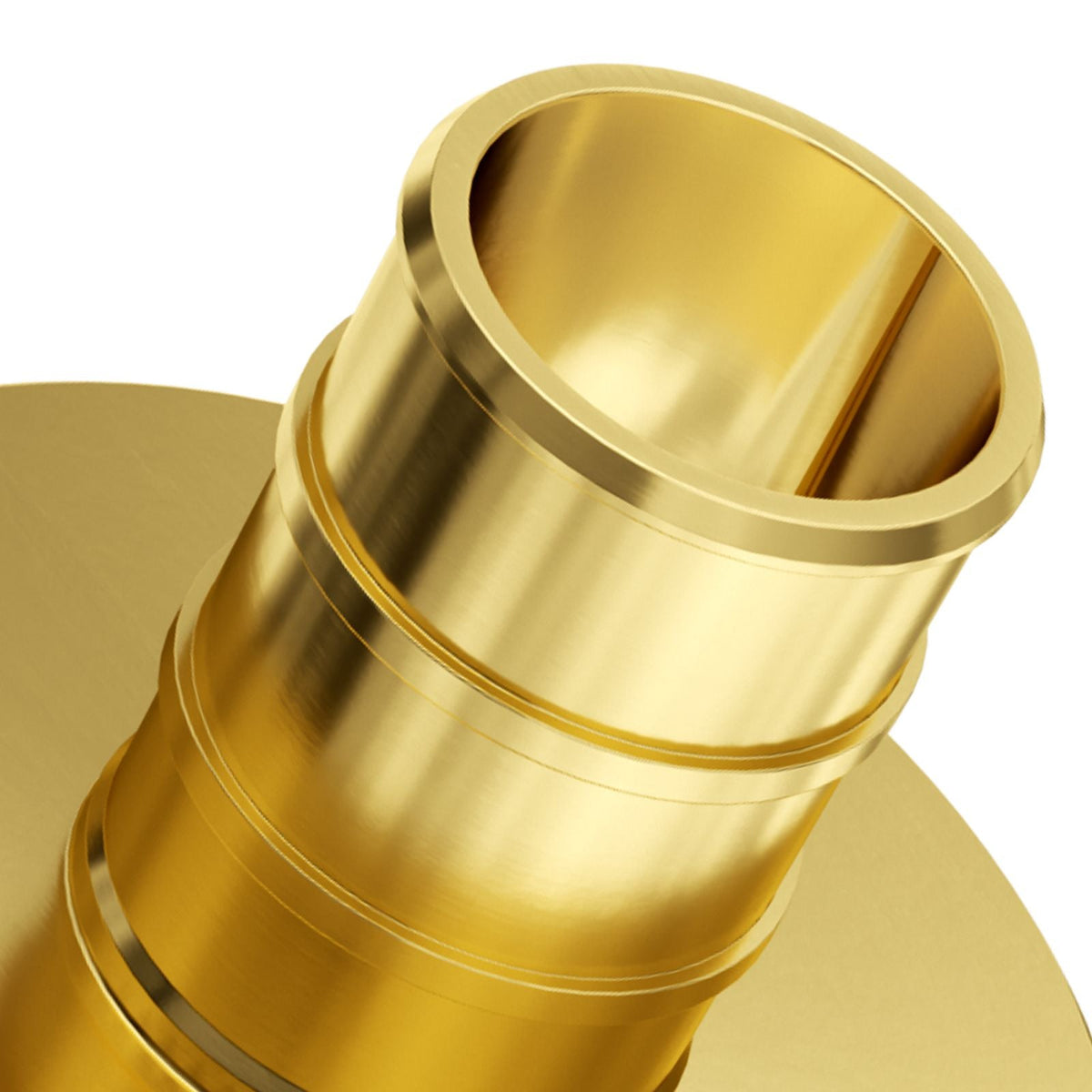 Pipe Fittings, 3/4" 12PCS Brass Pipe Fittings, Clamp-style 3/4 NPT Pipe Connector Brass Air Fittings, Heavy Duty Plumbing Fittings NPT Adapter for Heating/Shower Systems, Water Pipes