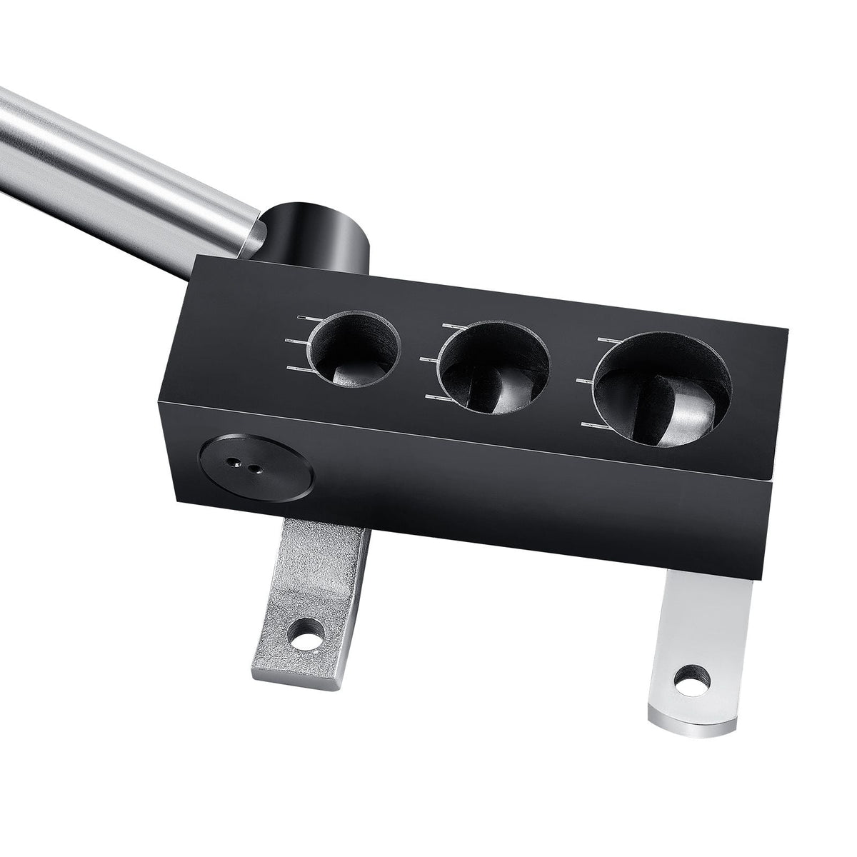 Pipe Notcher, Tubing Pipe Notcher for 0.75/1.0/1.25-inch Pipes, Steel Pipe and Tube Notcher with Long Handle for Auto Repair, Construction, Metalworking, Support Horizontal/Vertical Operation
