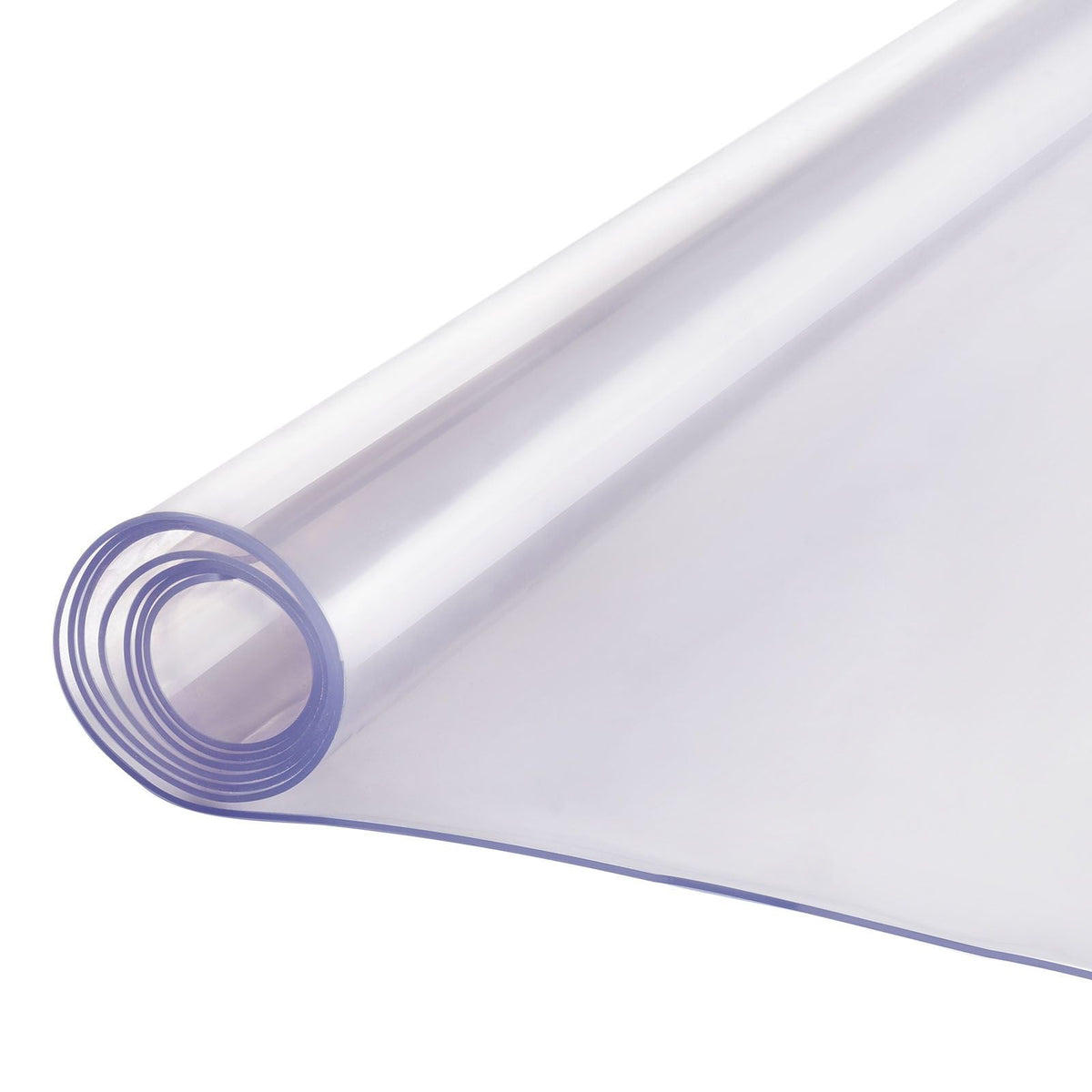Plastic Table Cover, 40 x 60 Inch 2.0 mm Thick Clear Table Protector, Rectangle PVC Desk Mat, Waterproof & Easy Cleaning Desk Pad Tablecloth, for Office Dresser Dining Room Table Night Stand