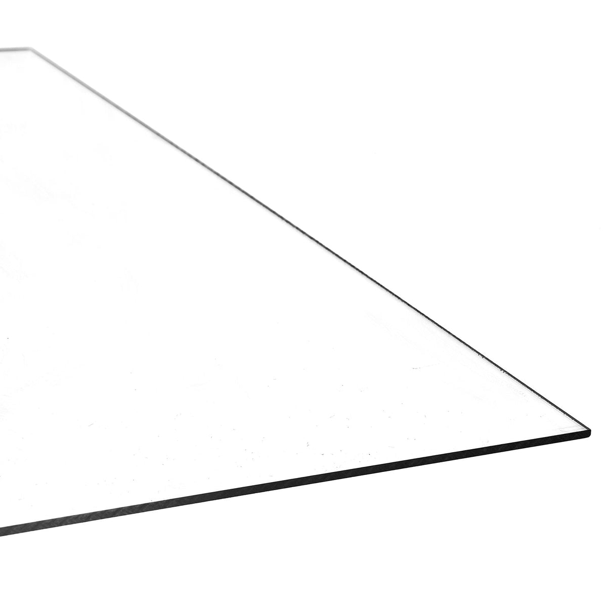 Plexiglass Acrylic Sheets, 2-Pack Plastic Sheet, 24 x 48 Inch 1/8 Inch Thick Clear Plastic Cast Transparent Glass for Crafting Projects, Replacement Picture Frame Glass, DIY Display, Easy to Cut