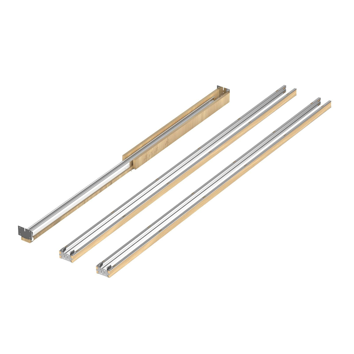 Pocket Door Frame Kit, for 48-72 in Wide 80 in High Door, Pocket Door Kit with Two-Way Soft Close Mechanism, Slide Smoothly Quietly, Easy to Install, Wood and Galvanized Steel, for Living Room