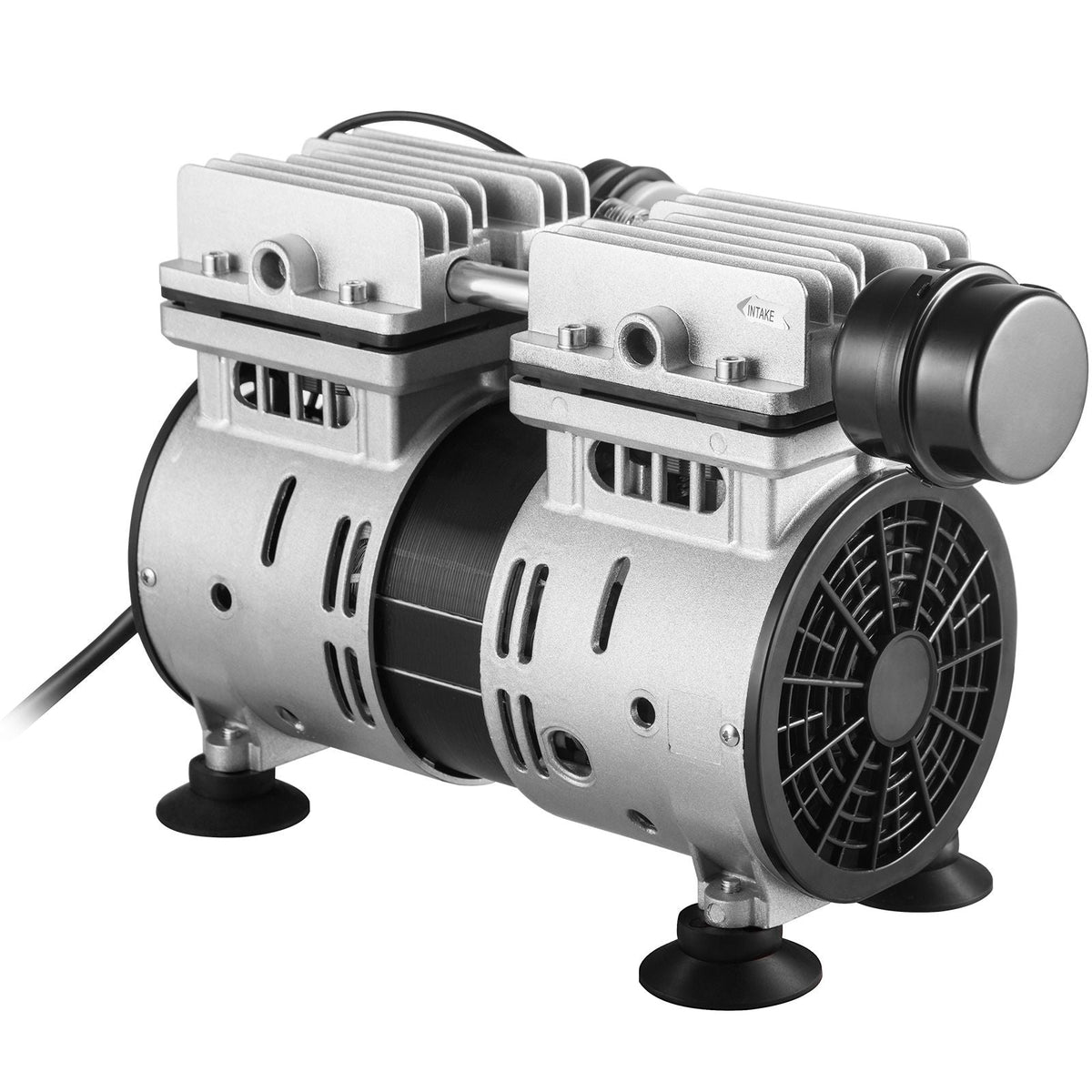 Pond Aerator, 550W Power, 5.2CFM for Up to 1 Acre 50' Lake, Pond Aeration Kit Includes 3/4 HP Compressor & 100' Weighted Tubing & Diffuser, Air Compressor for Deep Water Oxygen Circulation