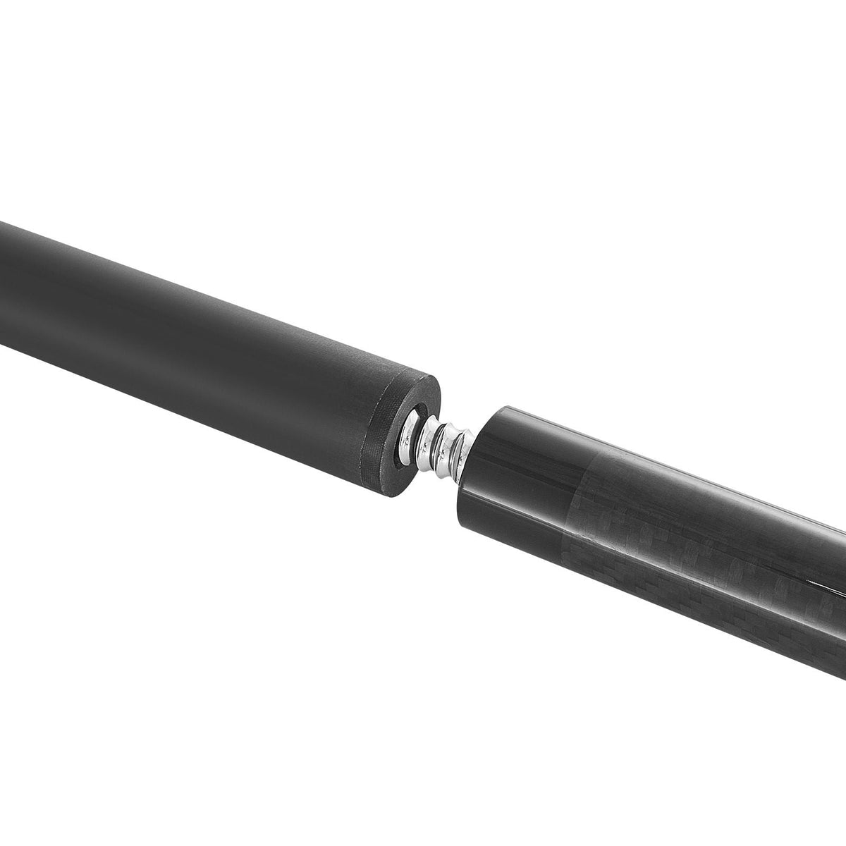 Pool Cue, 1 Piece Pool Stick, 58 inch & 19 oz Carbon Fiber Billiard Pools Cue Stick with Bakelite Pressed Cue Tip & ABS Connection Ring, Cues Sticks for Professional Pool Table, Bar, Home,Office