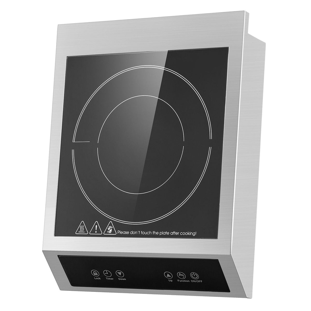 Portable Commercial Induction Cooktop 3500W Countertop Burner 11 Temp Levels