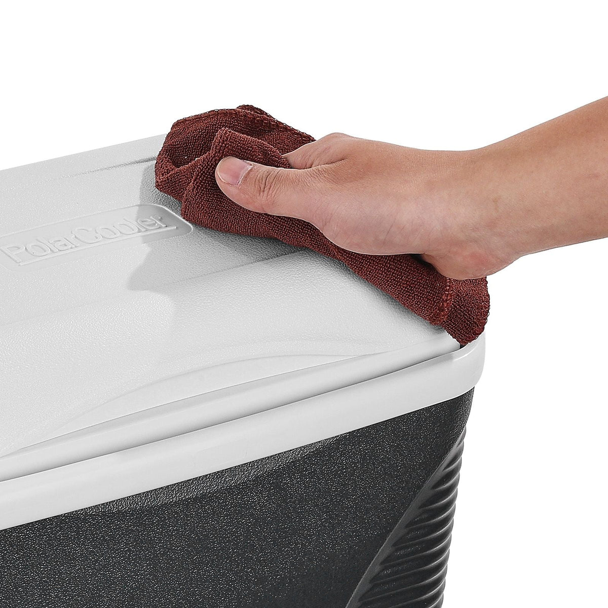 Portable Cooler, 8.5 QT Hard Cooler with Ice Retention and Heavy-Duty Handles, Lightweight Rigid Material Insulated Portable Cooler, Suitable for Family Picnics and Short Trips