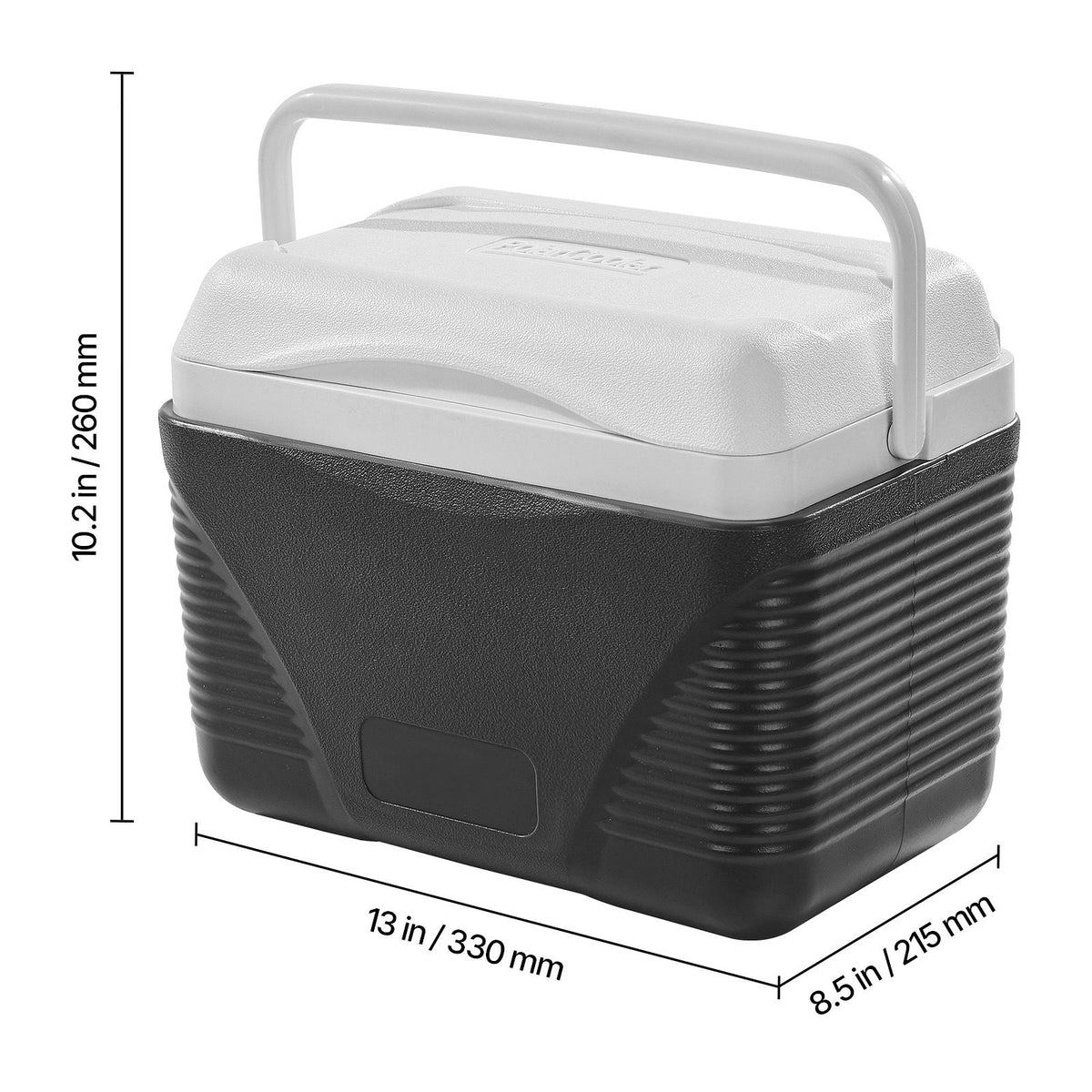 Portable Cooler, 8.5 QT Hard Cooler with Ice Retention and Heavy-Duty Handles, Lightweight Rigid Material Insulated Portable Cooler, Suitable for Family Picnics and Short Trips