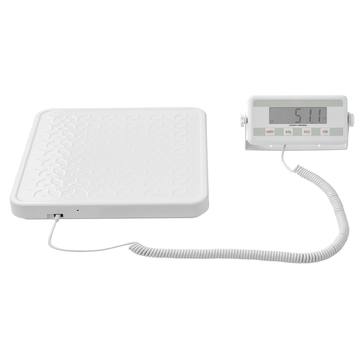 Portable Medical Scale, Professional Digital Physician Scale for Weighing - with Anti-slip Platform, 2 Units, Hold & Tare Function, 440LBS Capacity Physician Weight Scale for Gyms Homes Hospital