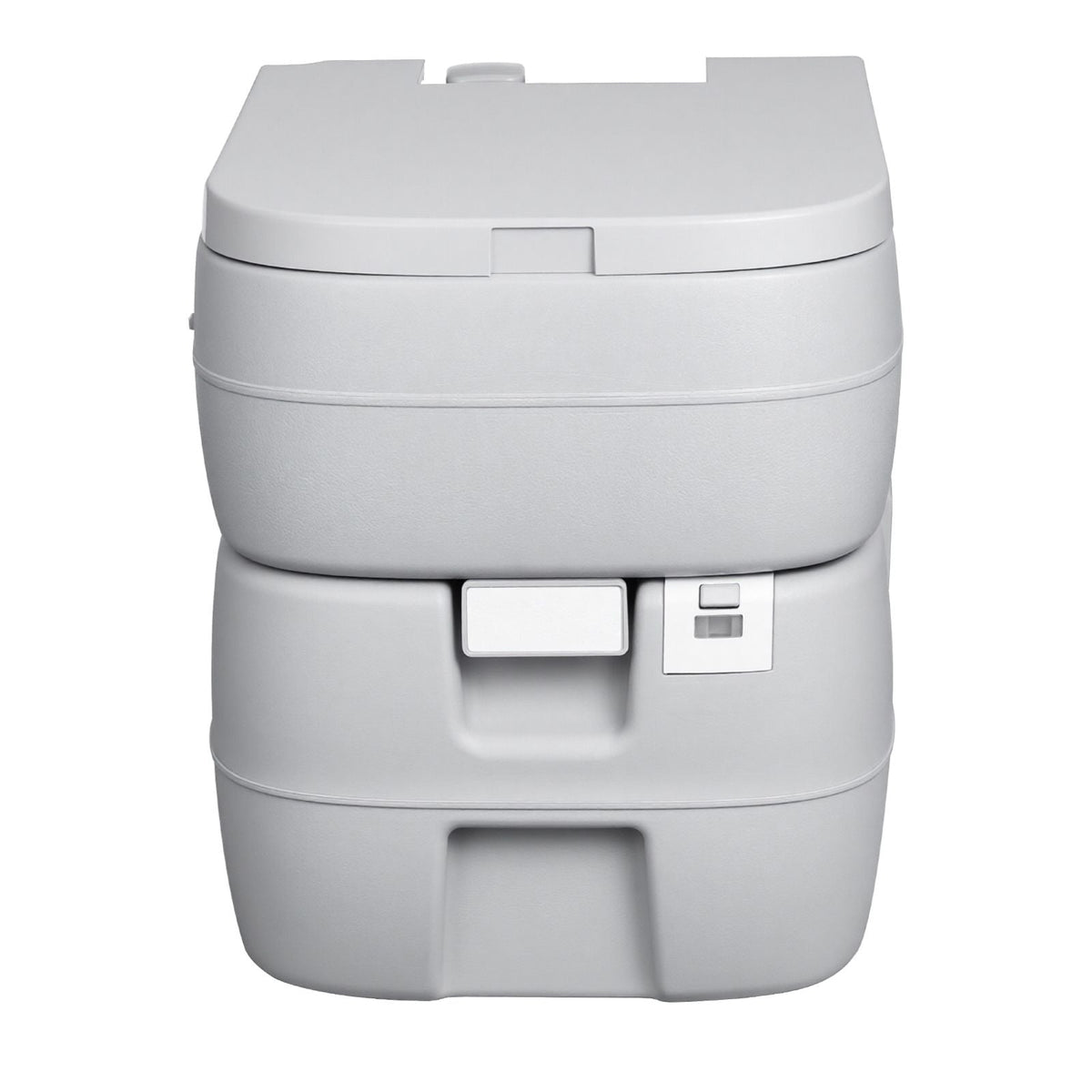 Portable Toilet, 7.9 Gallon Detachable Waste Tank, 200 Flushes, Camping Toilet for Adults, Outdoor Travel Potty with Level Indicator, Suitable for RV Travel, Camping, Hiking, Boating and Trips