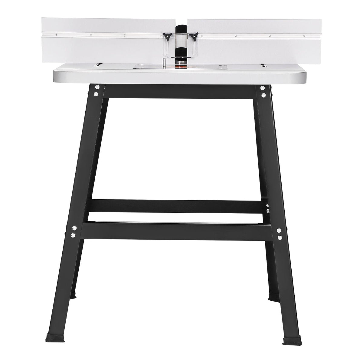 Precision Router Table System, 31.5 in x 23.9 in, Routing Table Accessory Kit with Adjustable Fence, MDF Top, Sturdy Metal Base, Dust Collection Port, Compatible with Routes & Various Drill Bits
