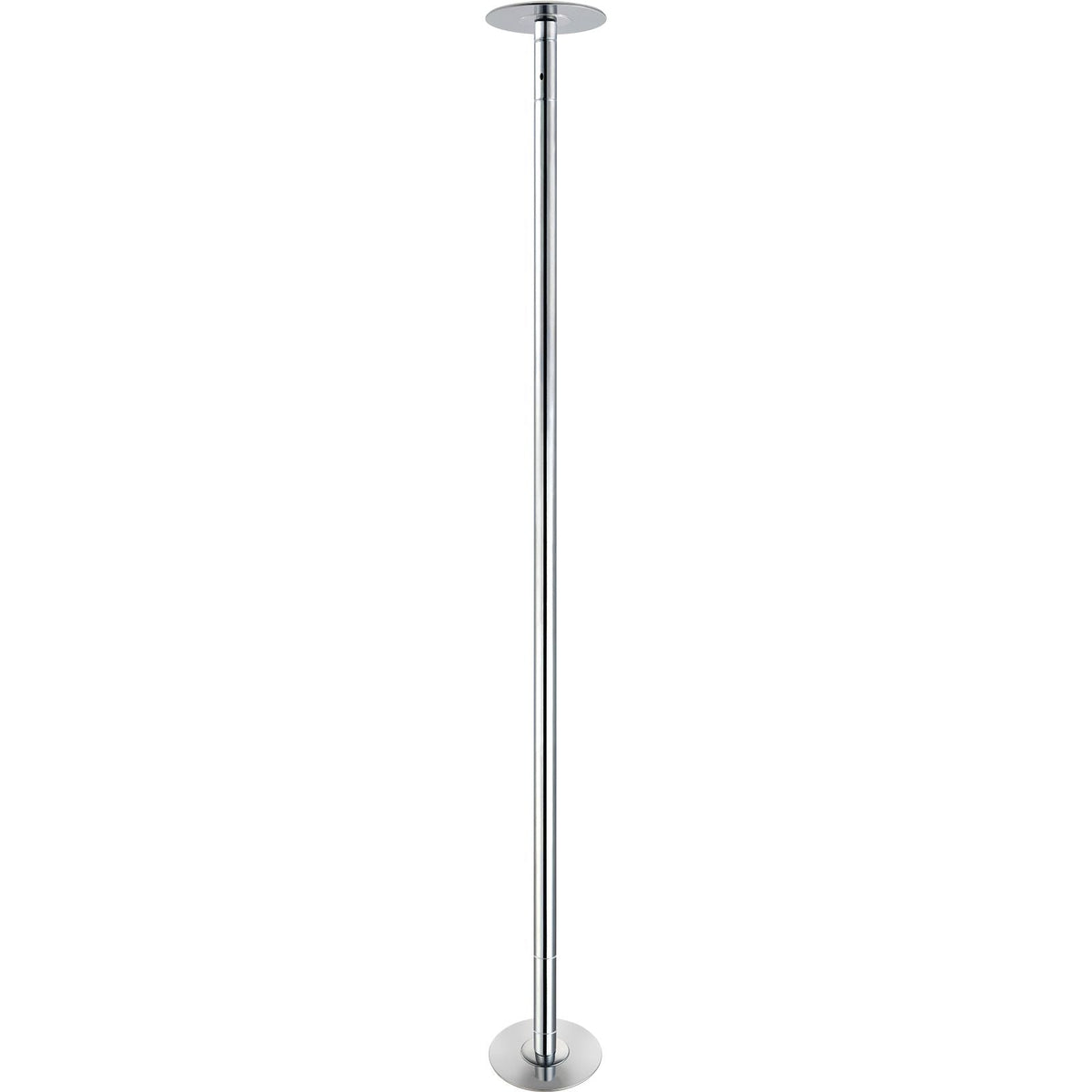 Professional Dancing Pole, Spinning Static Dancing Pole Kit, Portable Removable Pole, 45mm Heavy-Duty Stainless Steel Pole, Height Adjustable Fitness Pole, for Exercise Home Club Gym, Silver