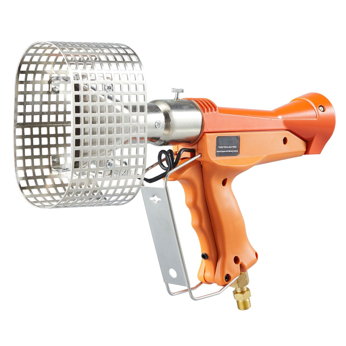 Propane Heat Gun, Up to 187660 BTU Hot Air Gun with Adjustable Regulator, 26 FT Hose, and Hard Carrying Case, Ideal for Boat Plastic Film Shrink Wrapping, Pallet Packaging, Crafting