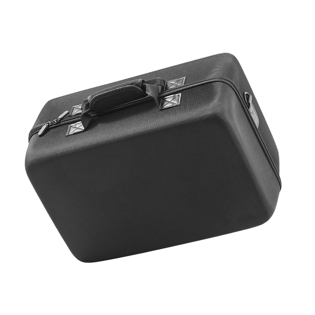 PS5 Carrying Case, Travel Bag for Playstation 5 Slim Shockproof EVA, Soft Interior Lining & Padded Dividers for Extra Protection, Spacious Design with Carry Handle for Storage, Home & Party