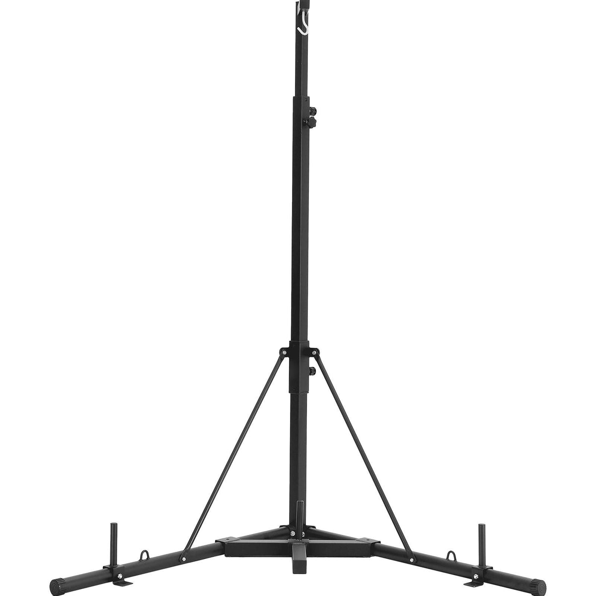 Punching Bag Stand, Steel Heavy Duty Workout Training Equipment, Adjustable Height Boxing Punching Stand with Weighted Base, Holds Up to 143 lbs, Freestanding Sandbag Rack for Home Gym Fitness