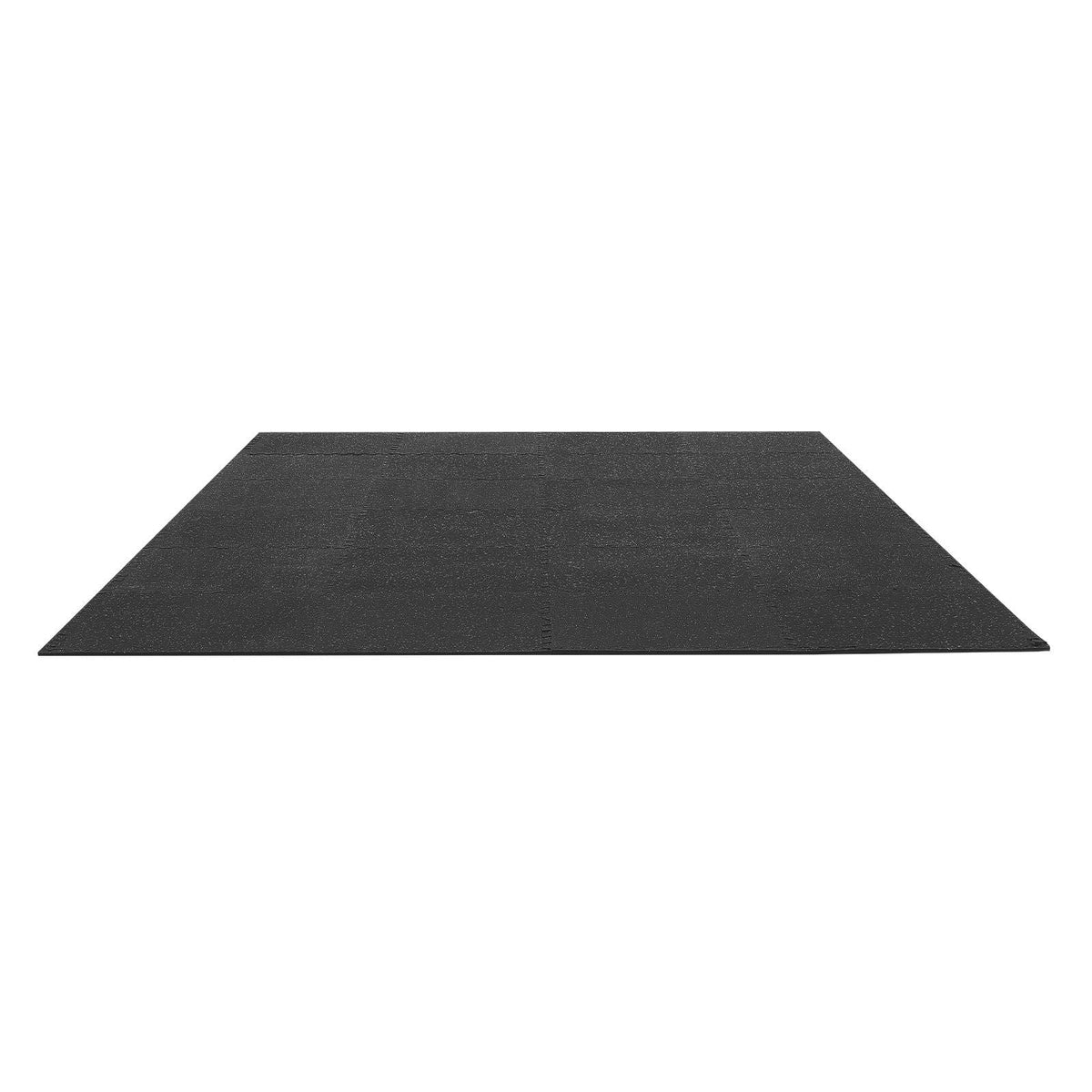 Puzzle Exercise Mat, 24 PCS Fitness Equipment Mats, 24 x 24 x 0.4 in, High-Density EVA Foam Mats Set, Interlocking Rubber Soft Tiles, Protective Floor Padding with Gray Dots for Home Gym Office